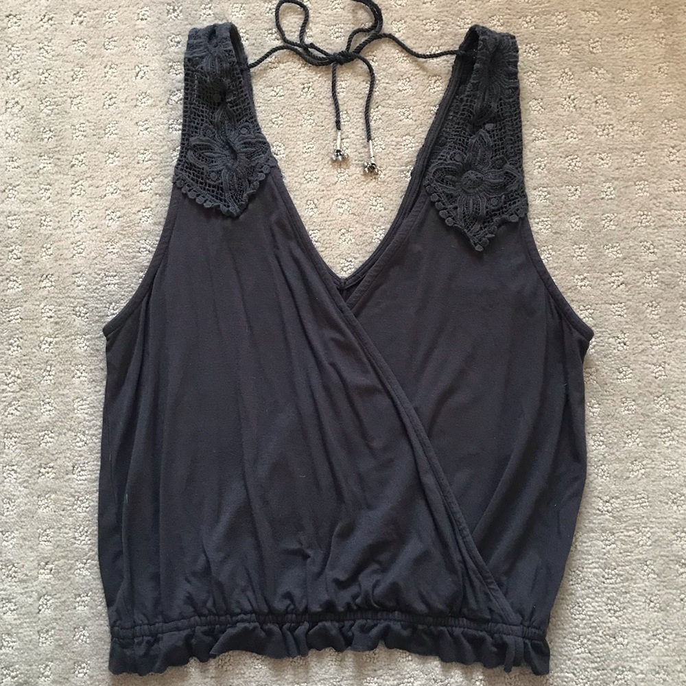 American Eagle Navy Blue top